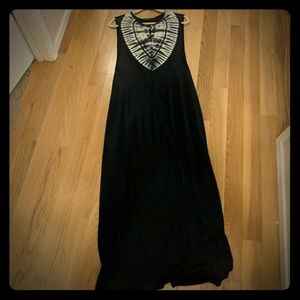 FINAL PRICE Obey black loose fit maxi dress